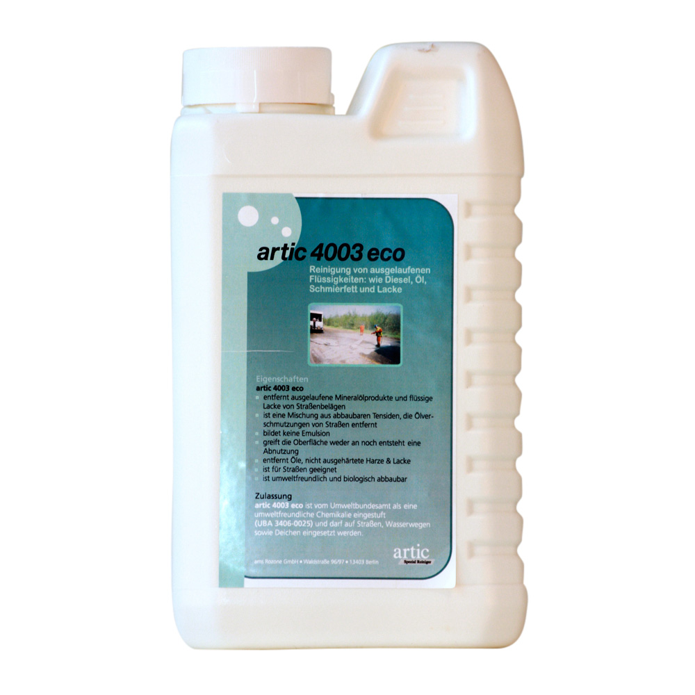 Lösemittel, Reinigung von Diesel, Öl, Schmierfett und Lack, 1 Liter ARTIC 4003 Eco 